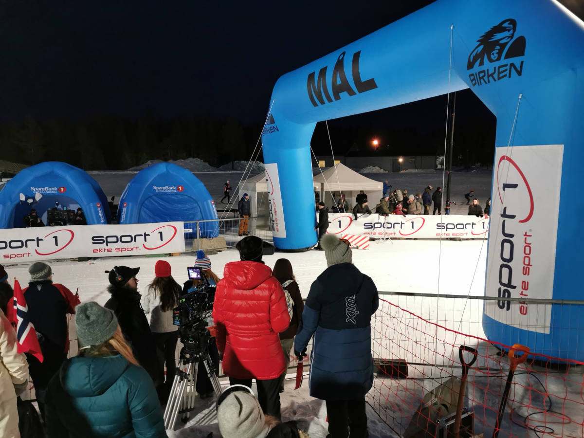 Loype Lillehammer Birkebeiner stadion 12 mars 2024